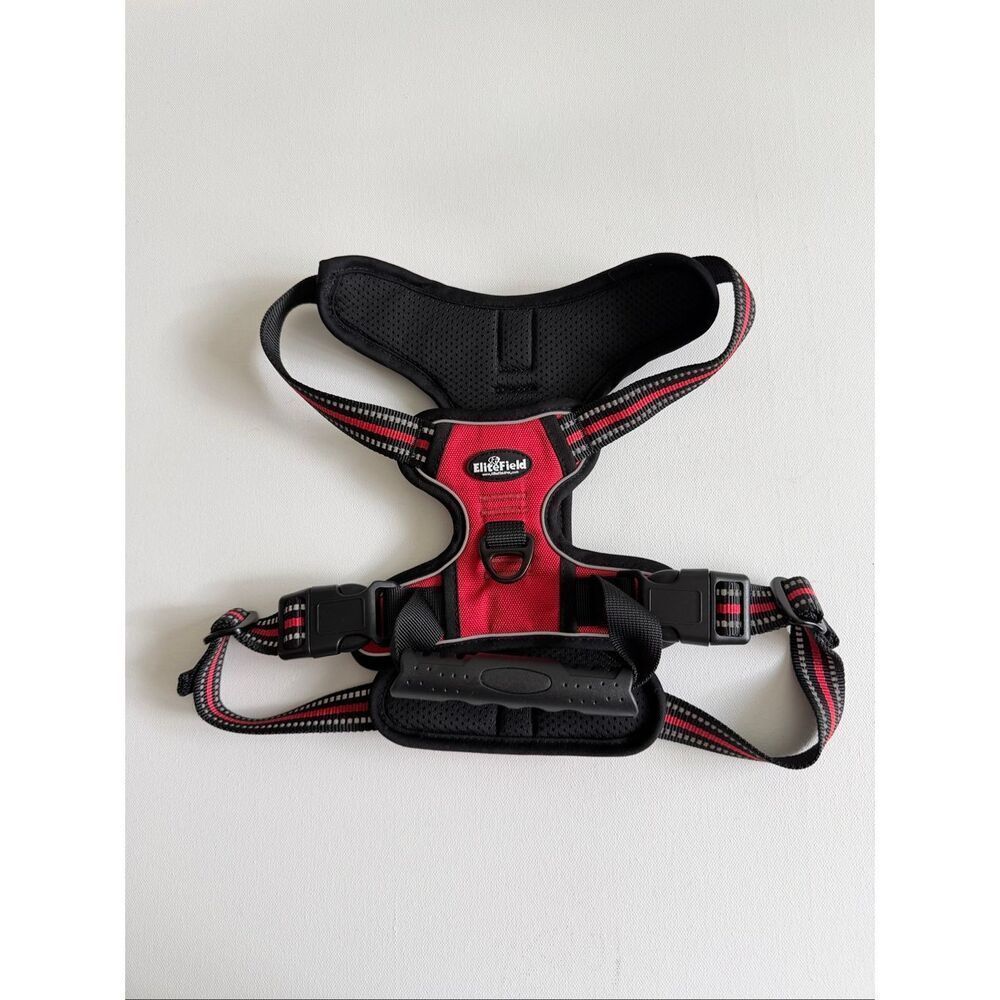 EliteField Padded Reflective No Pull Dog Harness, Red, Medium: 18 to 33-in chest